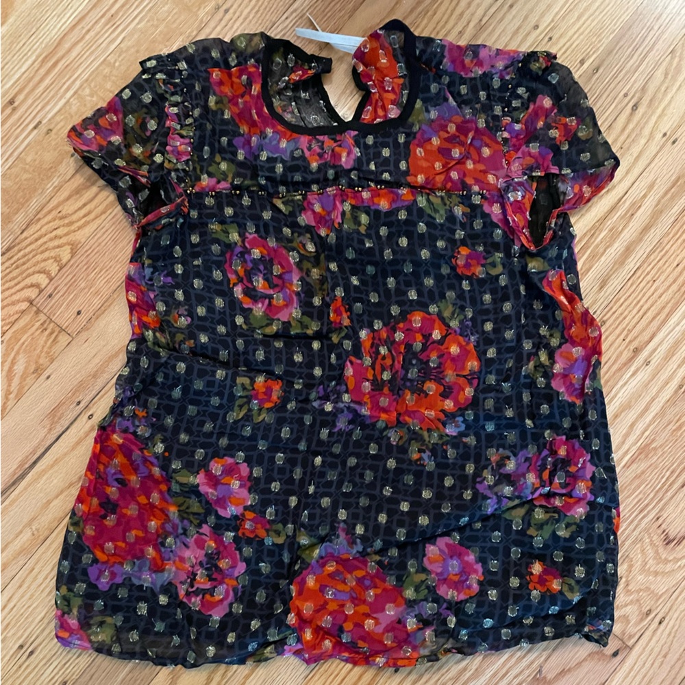 Anthropologie Blouse. Like New. Size 4.